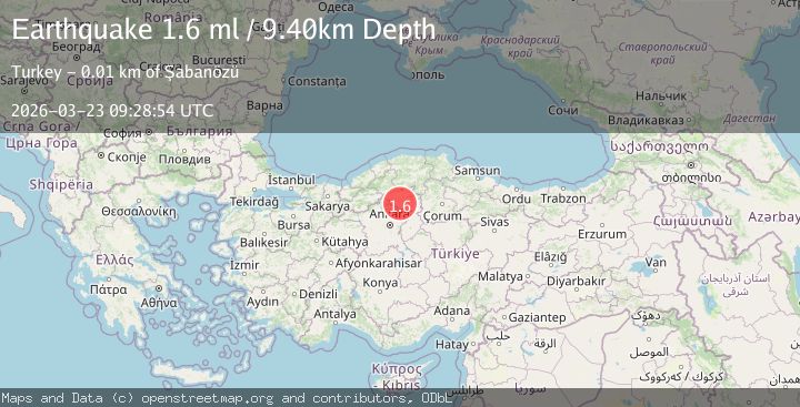 Map of CENTRAL TURKEY
