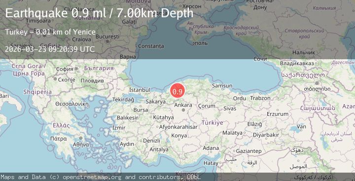 Map of CENTRAL TURKEY