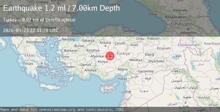 Map of CENTRAL TURKEY