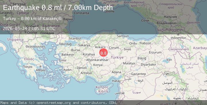 Map of CENTRAL TURKEY