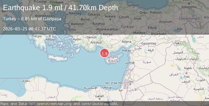 Map of CYPRUS REGION