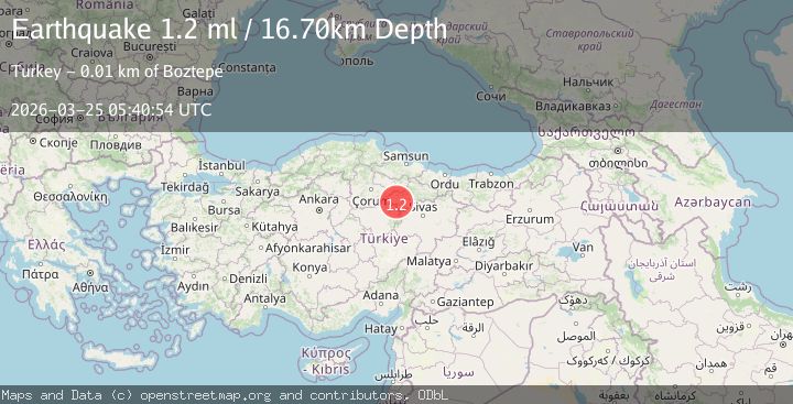 Map of CENTRAL TURKEY