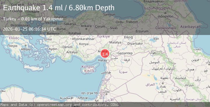 Map of CENTRAL TURKEY