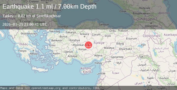 Map of CENTRAL TURKEY