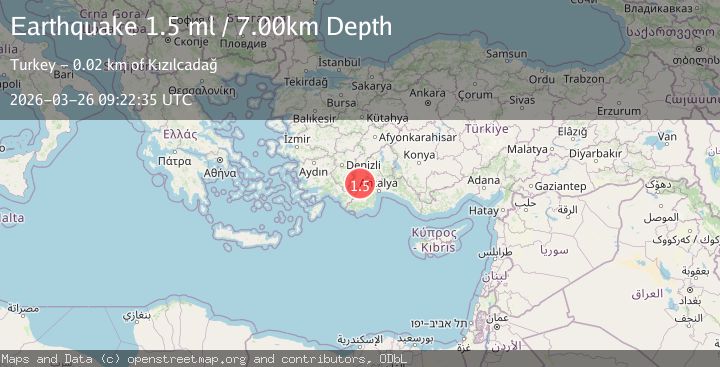 Map of WESTERN TURKEY