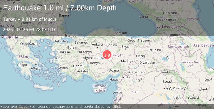 Map of CENTRAL TURKEY