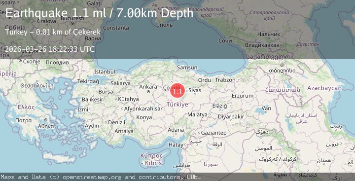 Map of CENTRAL TURKEY