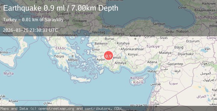 Map of WESTERN TURKEY