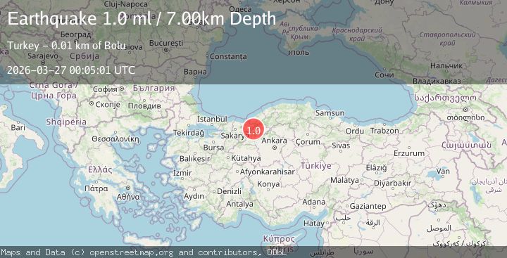 Map of WESTERN TURKEY