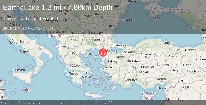 Map of WESTERN TURKEY