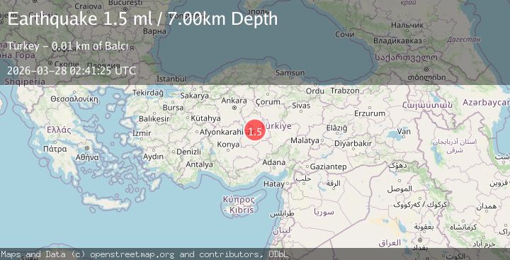 Map of CENTRAL TURKEY