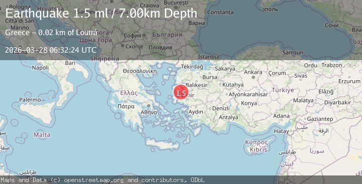 Map of NEAR THE COAST OF WESTERN TURKEY