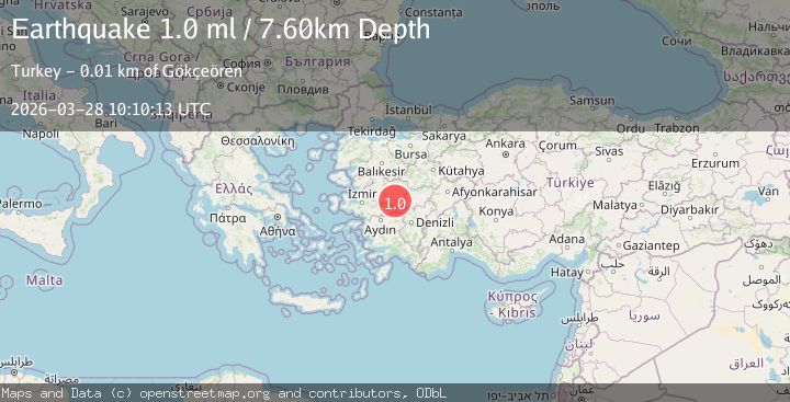 Map of WESTERN TURKEY
