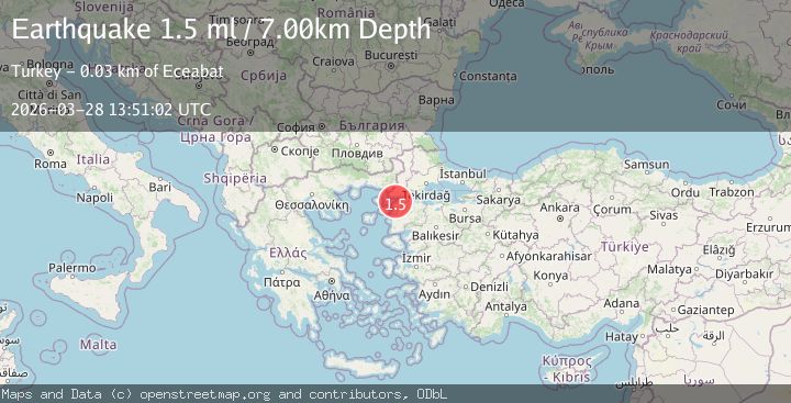 Map of WESTERN TURKEY