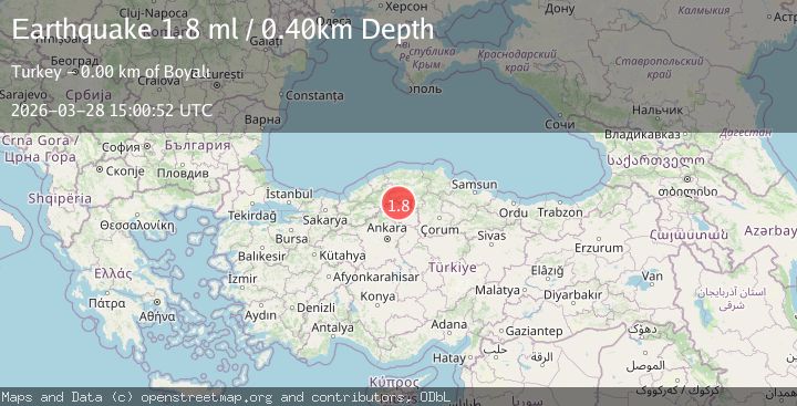 Map of CENTRAL TURKEY