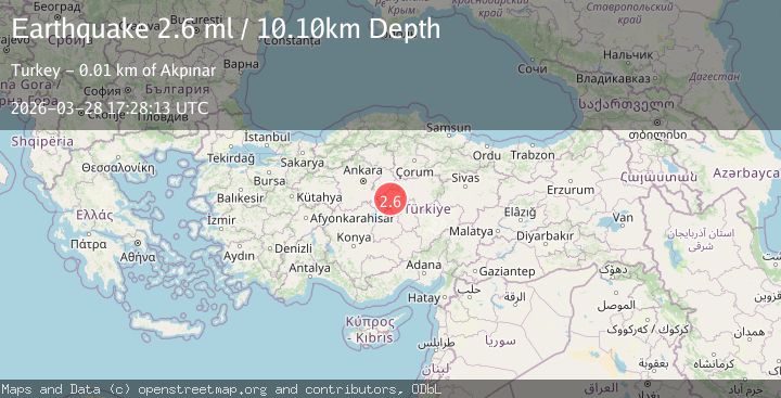 Map of CENTRAL TURKEY