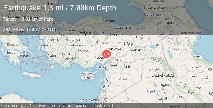 Map of CENTRAL TURKEY