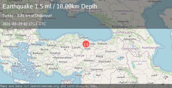 Map of CENTRAL TURKEY