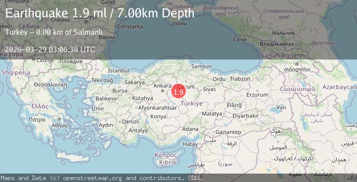 Map of CENTRAL TURKEY