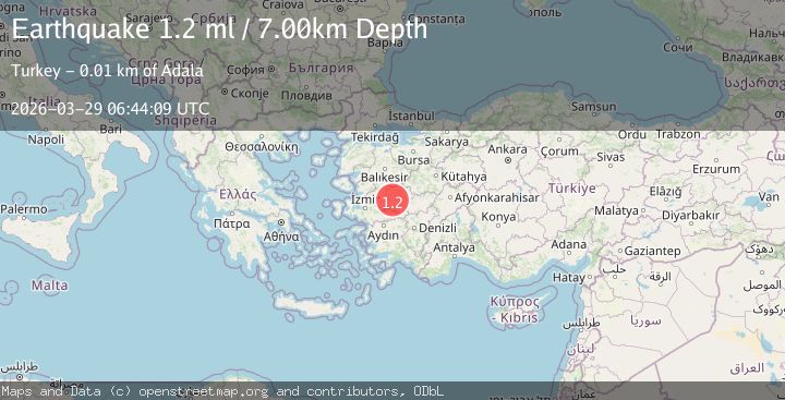 Map of WESTERN TURKEY