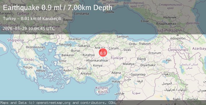 Map of CENTRAL TURKEY