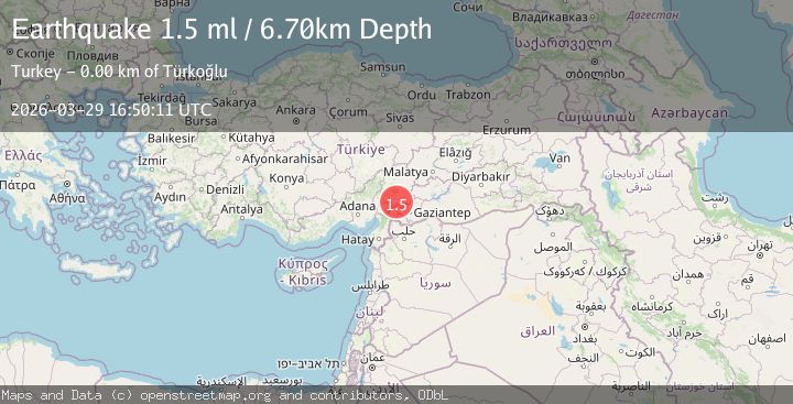 Map of CENTRAL TURKEY
