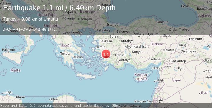 Map of WESTERN TURKEY