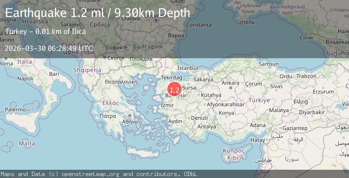Map of WESTERN TURKEY