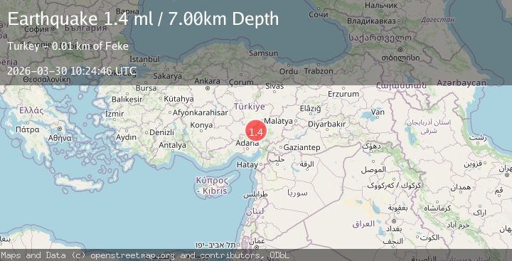 Map of CENTRAL TURKEY