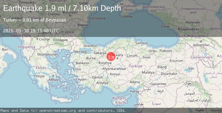 Map of WESTERN TURKEY
