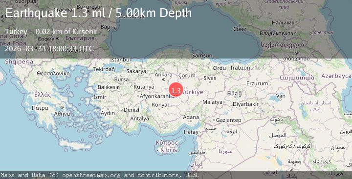 Map of CENTRAL TURKEY