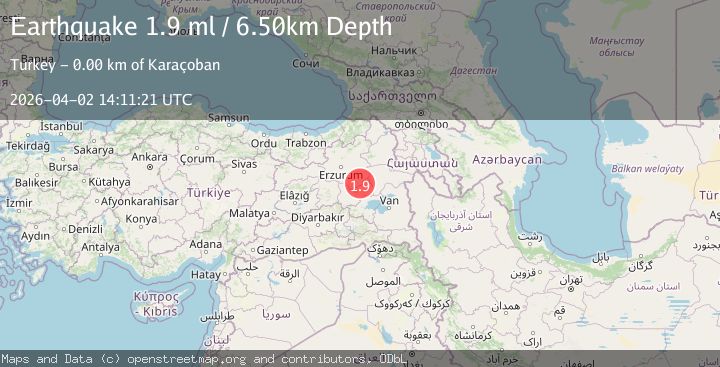 Map of EASTERN TURKEY