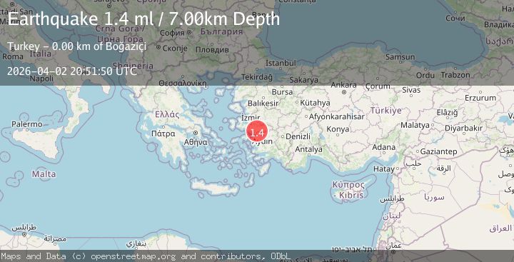 Map of WESTERN TURKEY