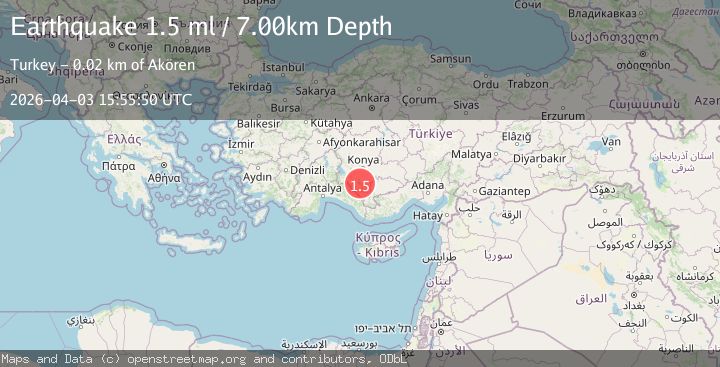 Map of CENTRAL TURKEY