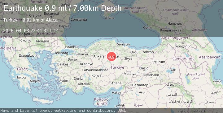 Map of CENTRAL TURKEY