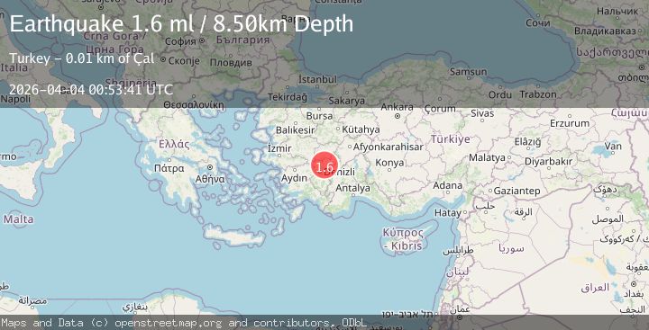 Map of WESTERN TURKEY