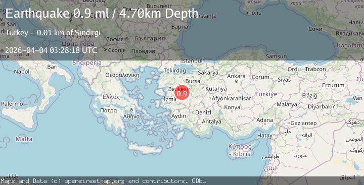 Map of WESTERN TURKEY
