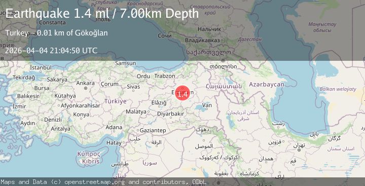 Map of EASTERN TURKEY