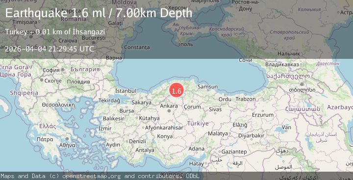Map of CENTRAL TURKEY