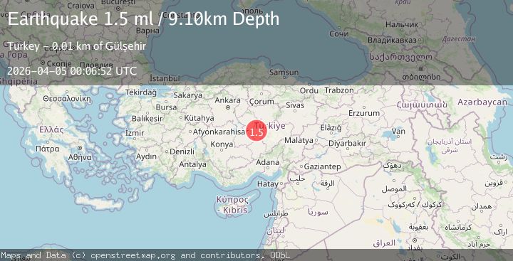 Map of CENTRAL TURKEY