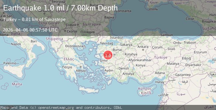 Map of WESTERN TURKEY