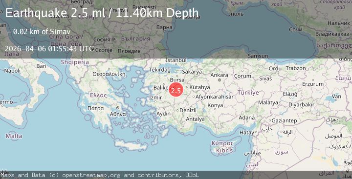 Map of WESTERN TURKEY