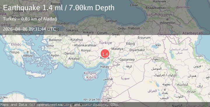 Map of CENTRAL TURKEY