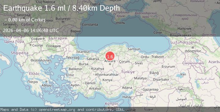 Map of CENTRAL TURKEY