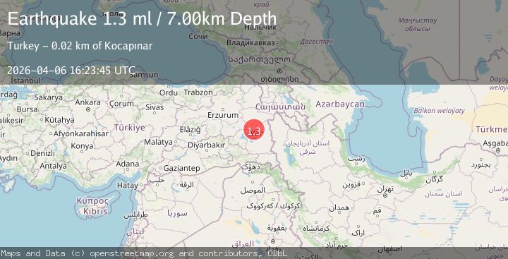Map of EASTERN TURKEY