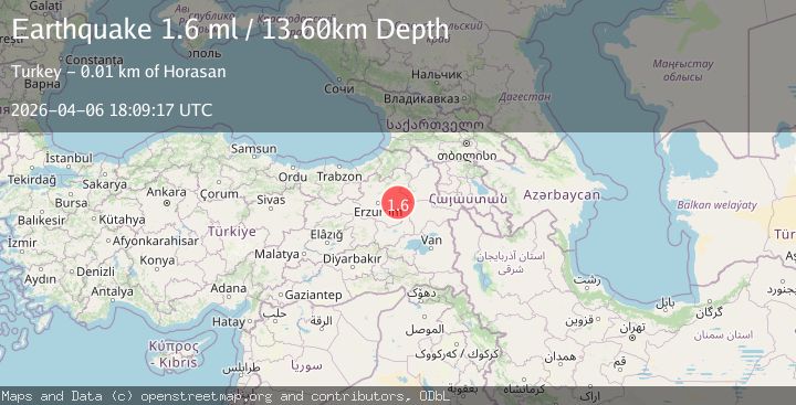 Map of EASTERN TURKEY