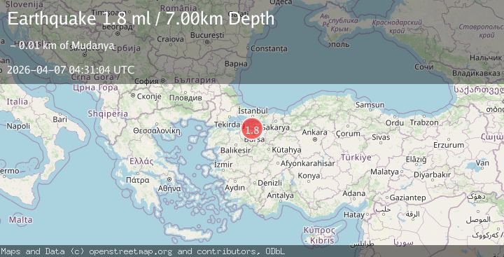 Map of WESTERN TURKEY