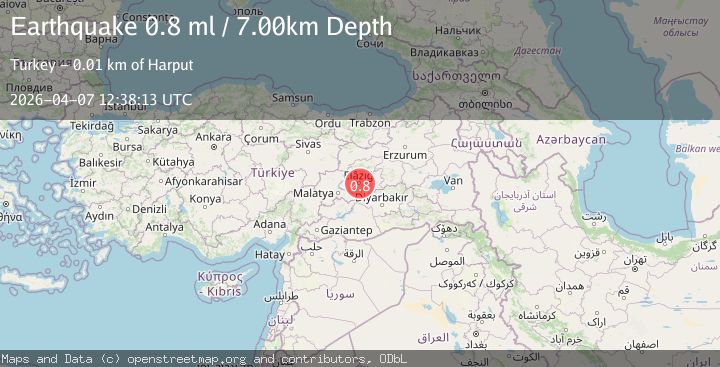 Map of EASTERN TURKEY