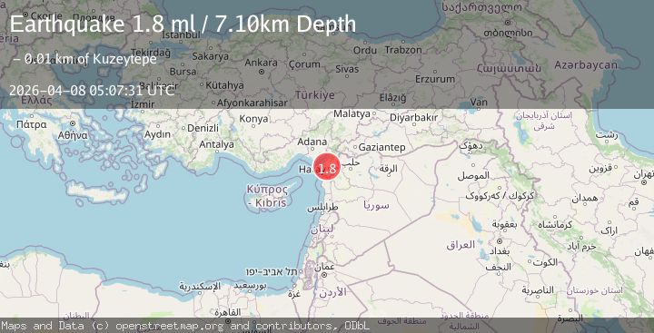 Map of TURKEY-SYRIA BORDER REGION