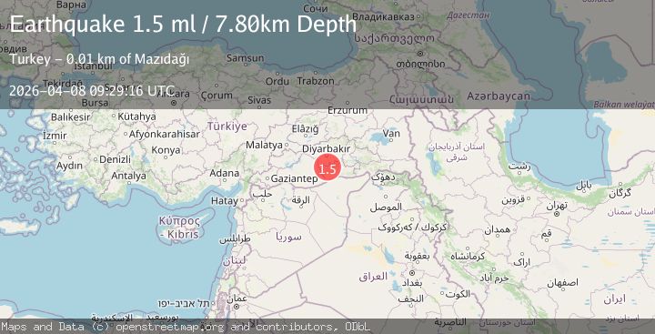 Map of EASTERN TURKEY